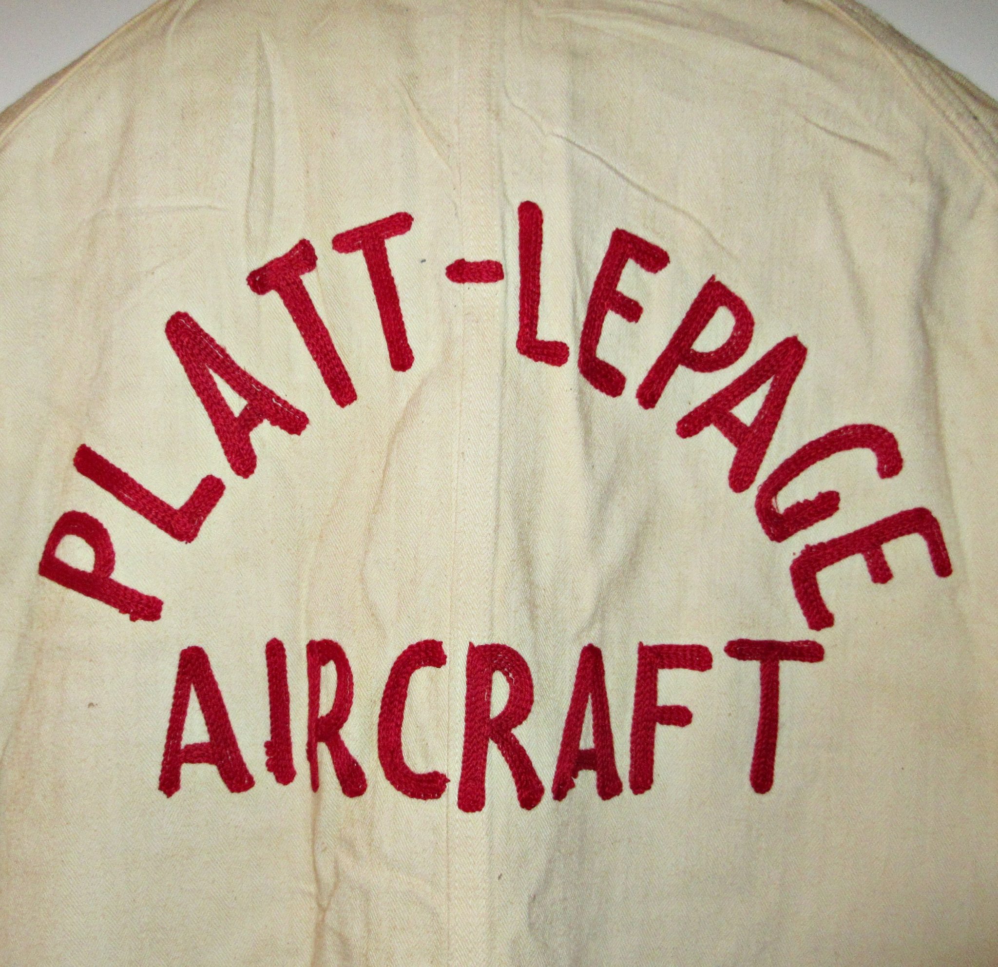 Helicopter Pioneer:  1940s Platt-Lepage Coveralls & Certificate