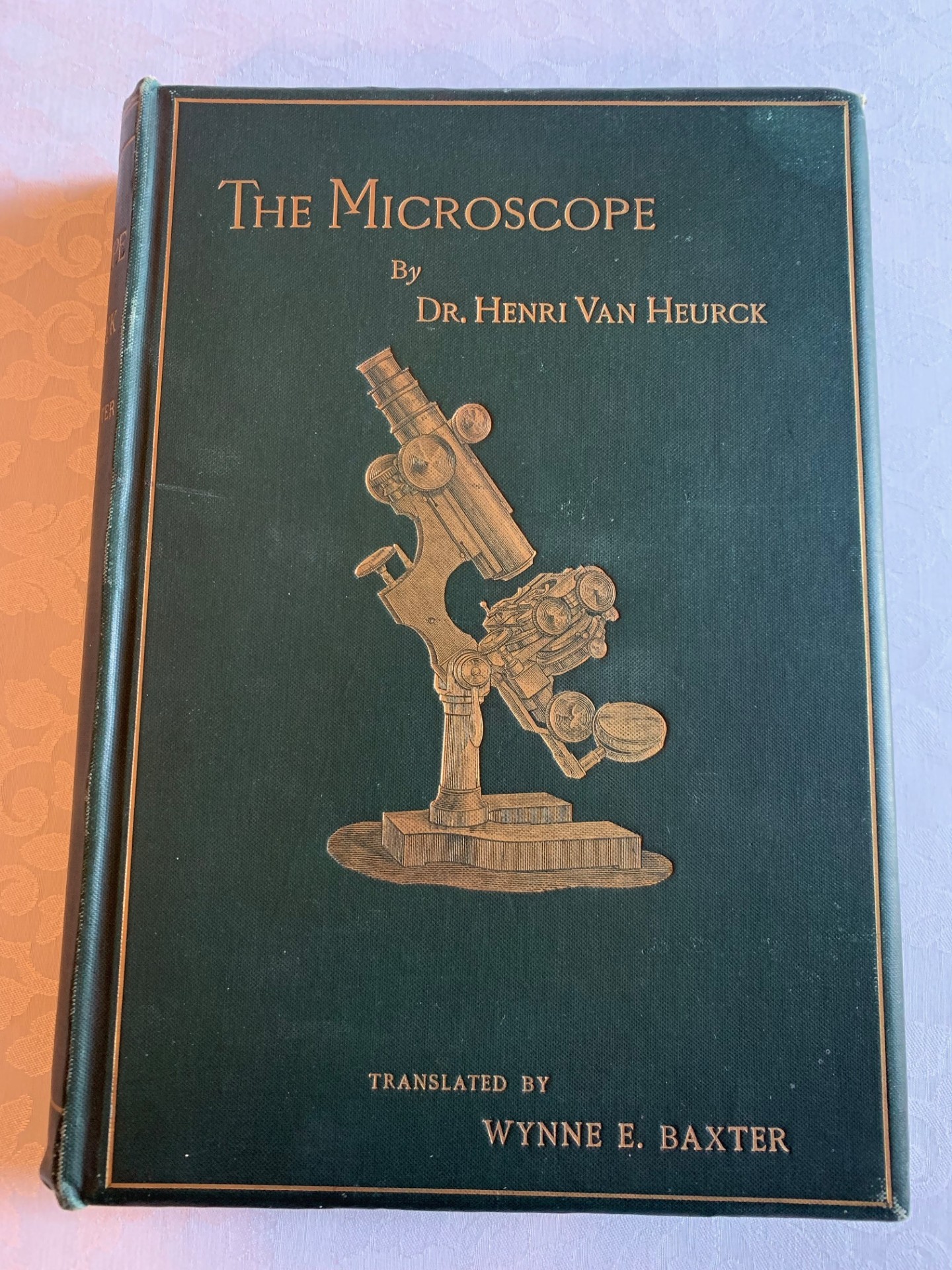 The Microscope by Dr Henri Van Heurck – Original First Edition in English circa 1893
