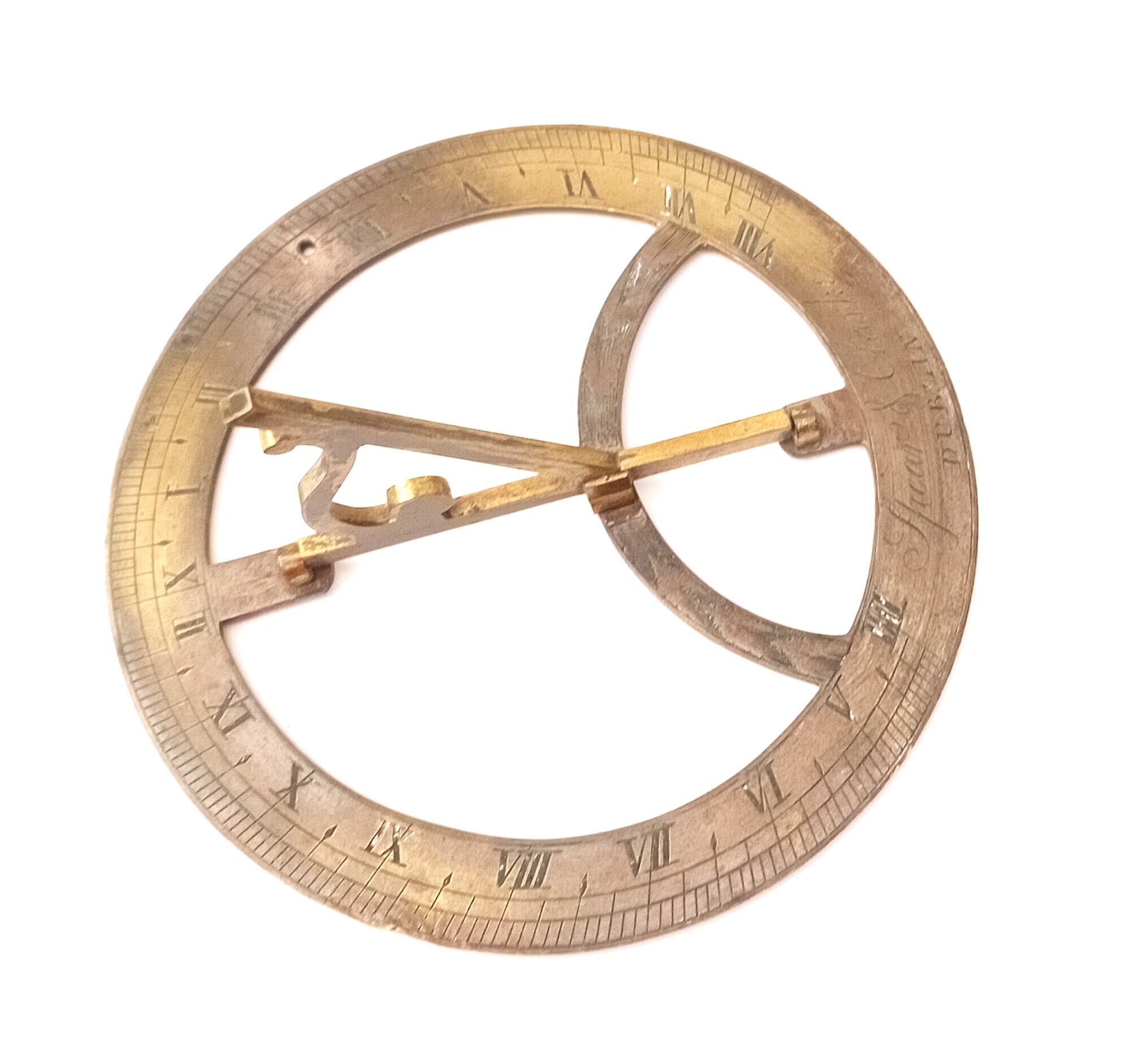 Sundial chapter ring by Spear & Clarke, Dublin.