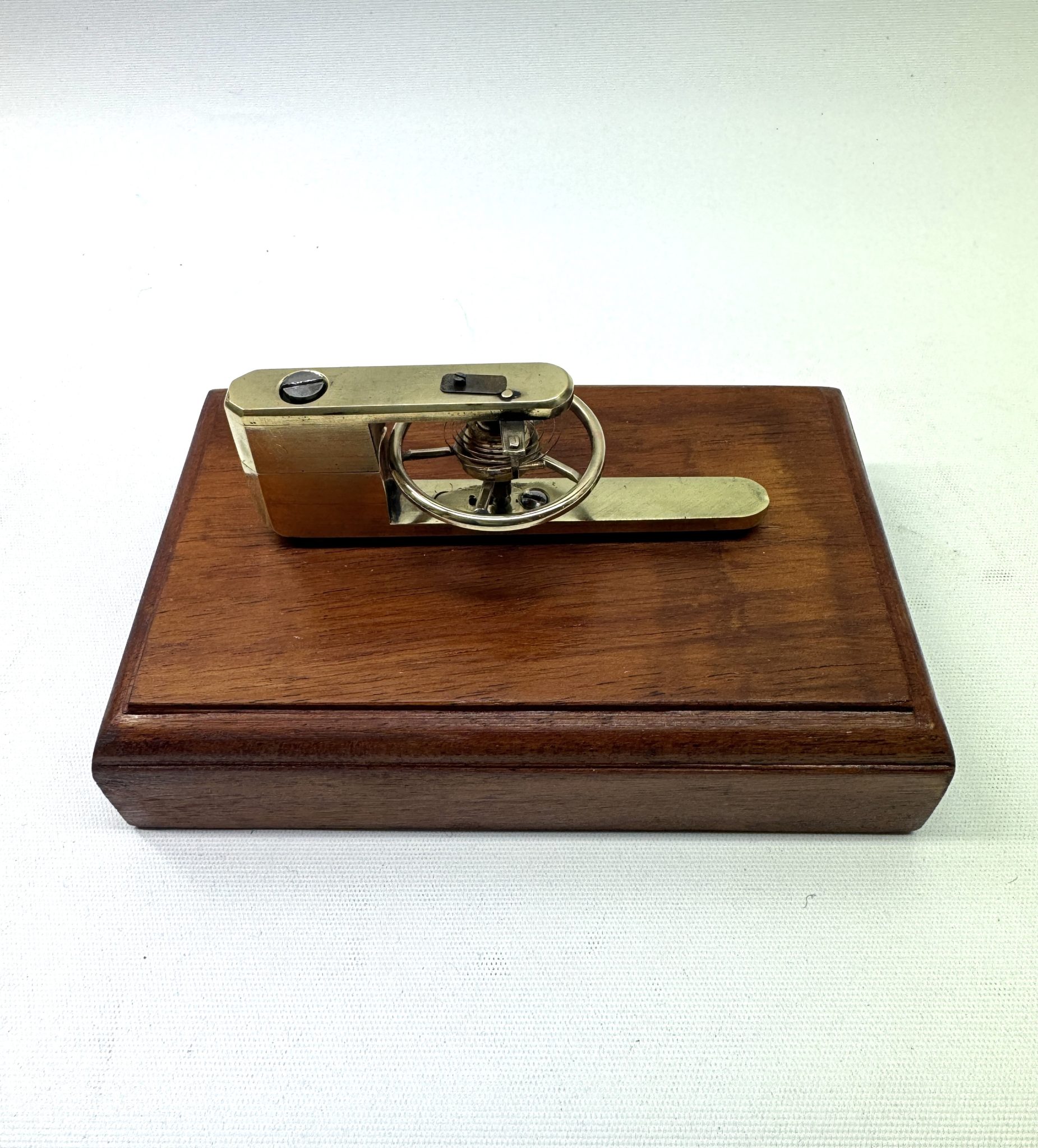 vintage teaching model of cylinder escapement
