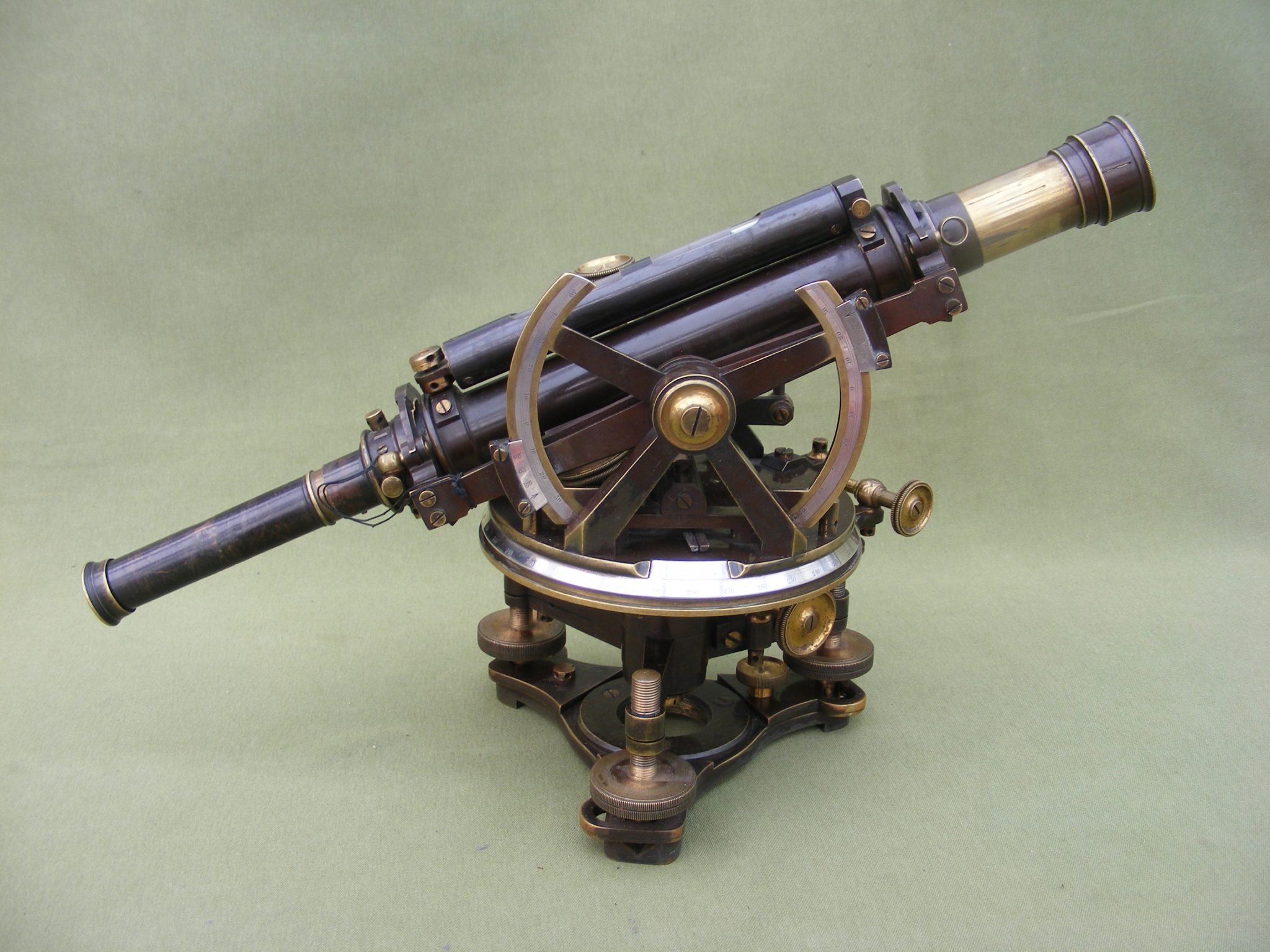 EVEREST PATTERN FIVE INCH THEODOLITE